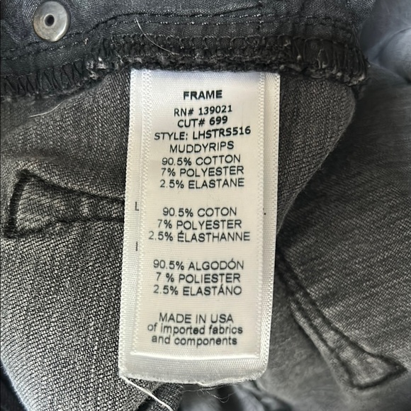 Frame Denim Le High Straight Jeans - Picture 8 of 8